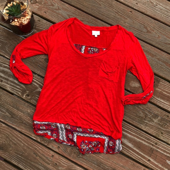Anthropologie Tops - Anthropologie Porridge Whimsy Backstory Top